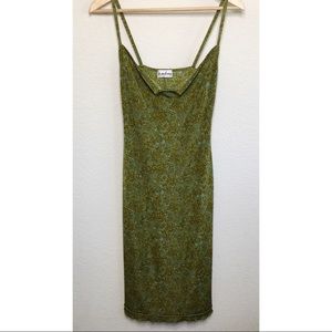 ✌️Vintage Slinky Spaghetti Strap Dress